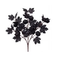 HALLOWEEN - Adorno Pick de Hojas y Rosas 28 cm