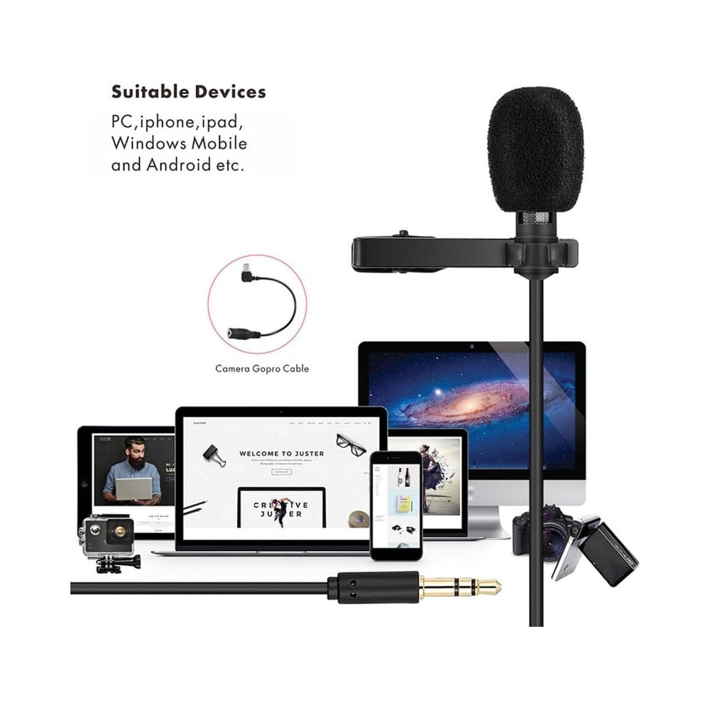 Yanmai R955 Micrófono De Solapa Portátil Para Vlog y Entrevistas
