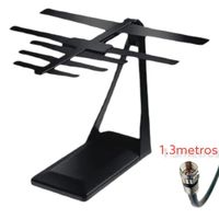 Antena de Aire Digital TDT Potente - Olvídate del Cable y Mira Canales HD Gratis
