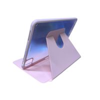 FUNDA SMART COVER TRANSPARENTE GIRATORIO PARA REDMI PAD 2 11 ROSADO