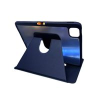 FUNDA SMART COVER TRANSPARENTE GIRATORIO PARA REDMI PAD 2 11 PULGADAS NEGRO