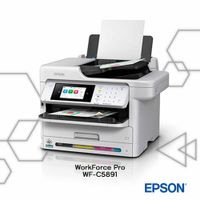 Impresora multifuncional EPSON Workforce Pro WF-C5891 Color PrecisionCore WiFi