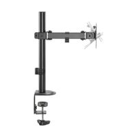 Soporte Ergonómico para Monitor 13-32 con Prensa de Mesa - Brazo Articulado Negro