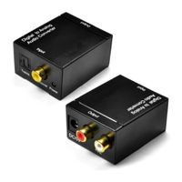 Adaptador Convertidor Digital Audio Optico A Rca