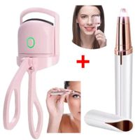 Kit 2 en 1 Rizador de Pestañas Termico + Depilador de Cejas