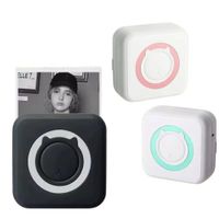 Bluetooth Mini Impresora Térmica Portátil Compatible con Smartphone