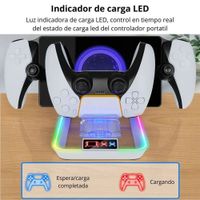 Estación de Carga RGB para Mandos PS5 y Portal PS YZC-504