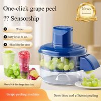 Pelador Automático de Uvas con 5 Cuchillas - Limpieza y Pelado Rápido 50W