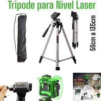 Soporte Tripode de Nivel Láser Ajustable de 1m hasta 135cmFunda
