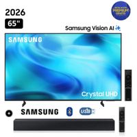 Televisor Samsung Smart TV 65"" Crystal UHD 4K UN65U8000H  + Soundbar HW B400