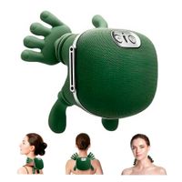 Masajeador de Manitos para Cuello y Espalda con Calor 4D 3 Niveles Recargable y Portátil