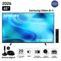 Televisor Samsung Smart TV 65"" Crystal UHD 4K UN65U8000H + Antena digital