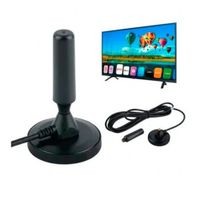Antena HDTV Para TV LCD Smart TV VHF-UHF Señal Digital Cable 3M
