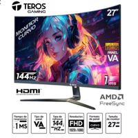 Monitor Teros 27   Resolución FHD  Curvo  144 Hz