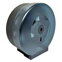 DISPENSADOR DE PAPEL HIGIÉNICO CON LLAVE NEGRO