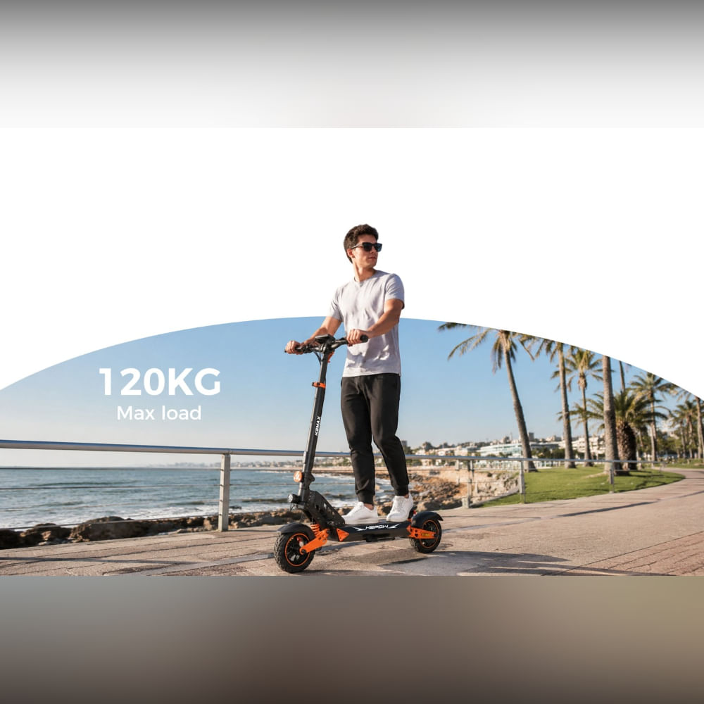 Scooter eléctrico Elmo k2 Kepow 2motores 1000W 20.8ah 48V autonomía 45-65 km