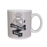 Mug Taza R. Madrid Futbol Blanca 580 ML