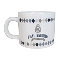 Mug Taza R. Madrid Futbol Blanca 540 ML