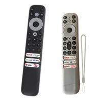 Control para Tv TCL con funda gris
