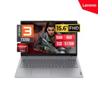 LAPTOP LENOVO V15 G4 AMN 15.6 FHD AMD Ryzen 3 8GB 512GB FreeDOS
