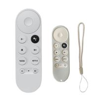 Control chromecast + funda gris claro + pilas