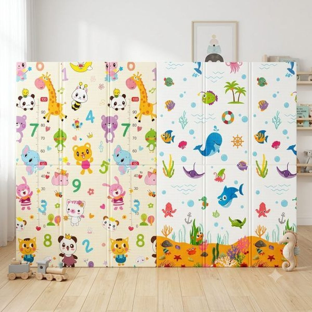 PISO PLEGABLE ? BABY KAEL 197X176CM DE 1.8 CM DE ESPESOR
