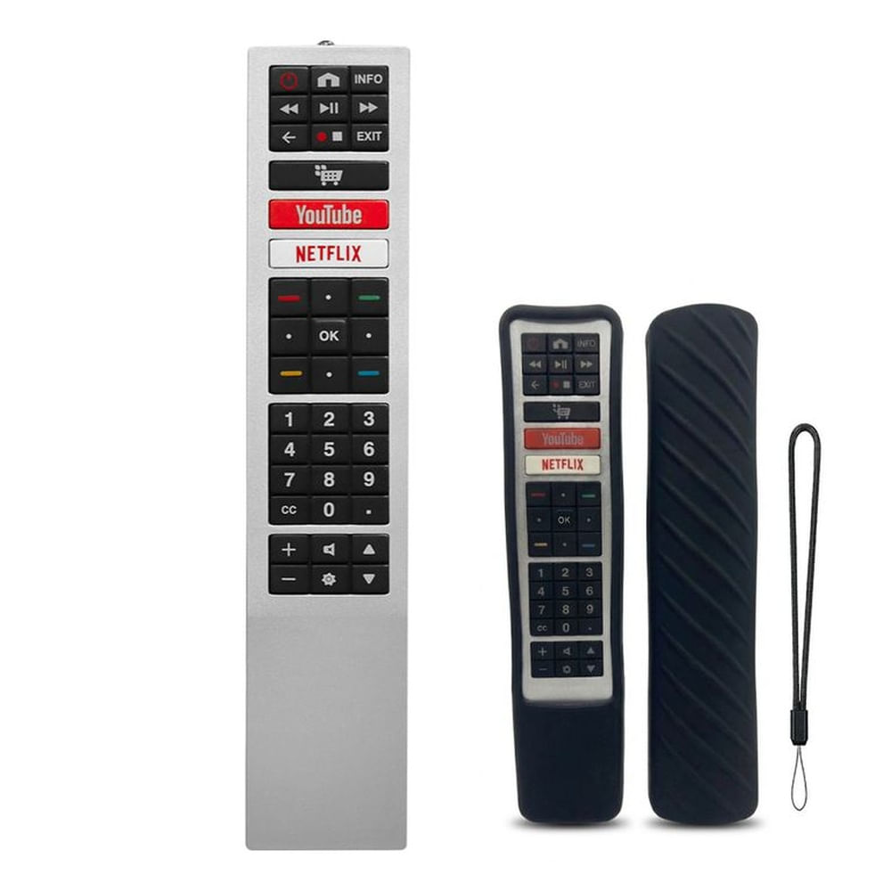 Control para tv Aoc smart + funda negro