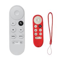 Control chromecast + funda rojo + pilas