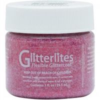 Angelus Glitterlites Pintura con Glitter Rojo Rubí para Cuero Vinilo y Sneakers 29.5ml - 730-01-231