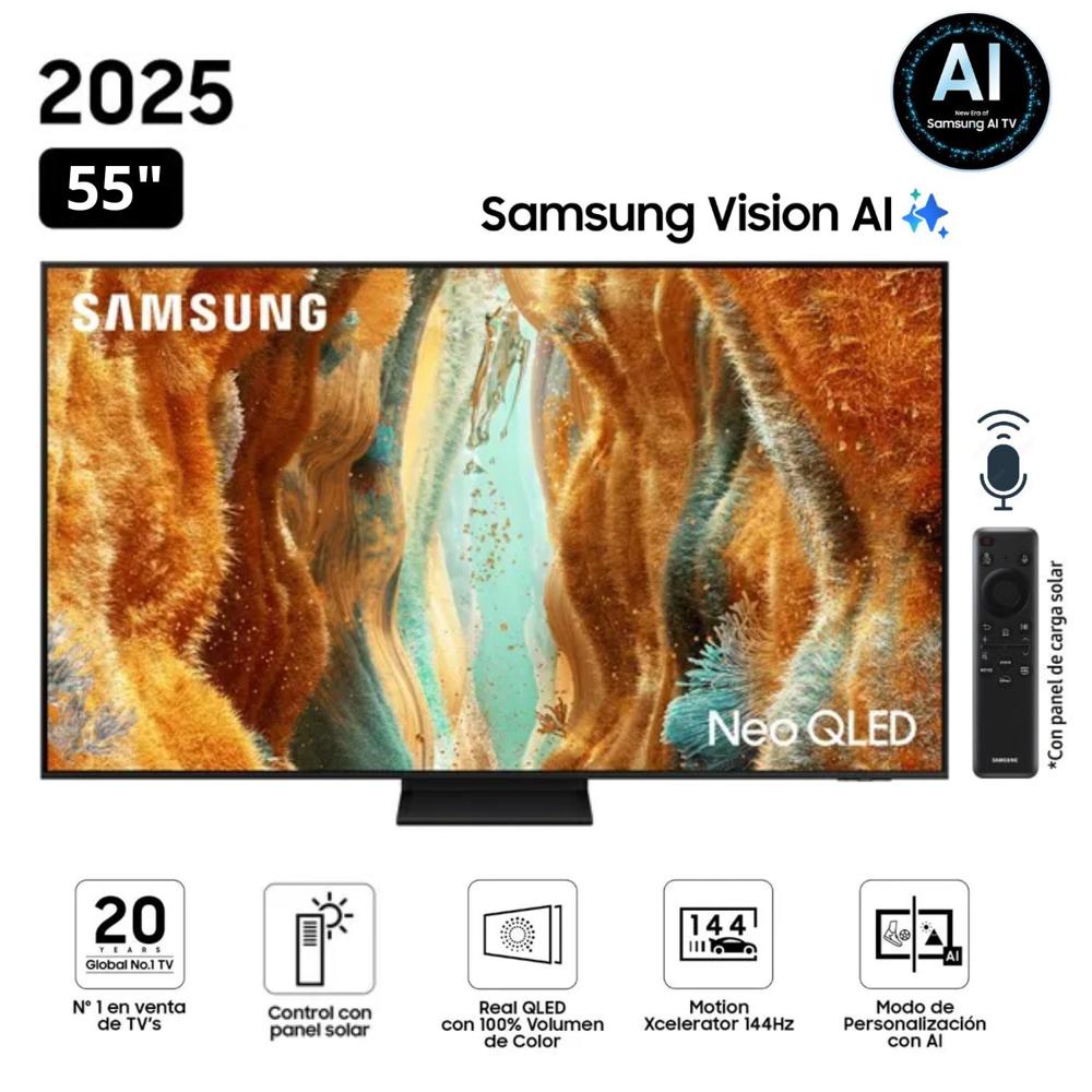 Televisor Samsung 55"" Neo Qled 4k Vision Ai Smart TV QN55QN70F