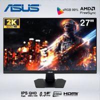 MONITOR GAMER VG27AQ5F QHD 27'' fast IPS 220hz 0.3ms HDR10 G-Sync AMDfreesync SPEAKER
