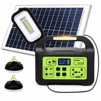 Estación De Energía Portátil Sanci 150w Con Panel Solar 40w
