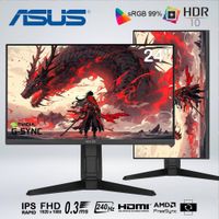 MONITOR GAMER VG249QML5A FULL HD 24'' fast IPS 240hz 0.3ms HDR10 G-SYNC AMD SPEAKER PIVOT
