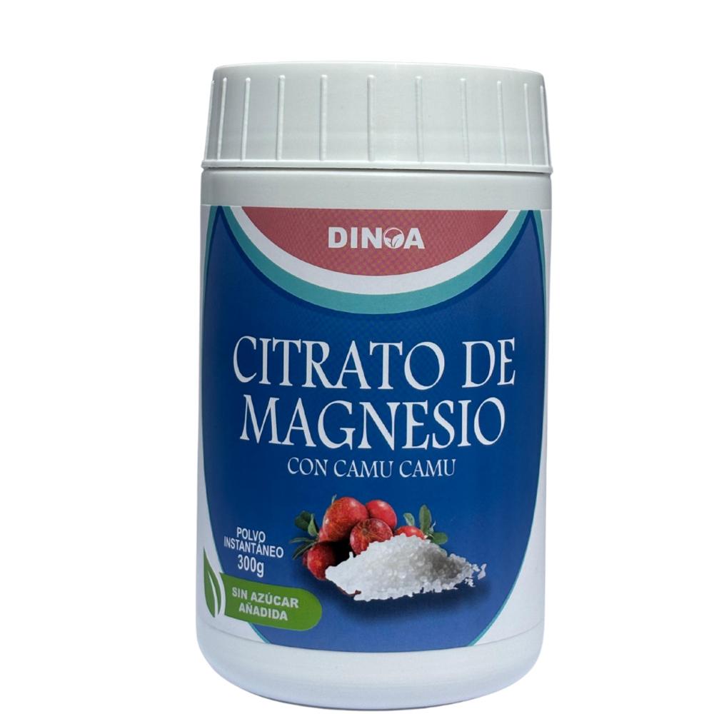 Citrato de Magnesio Dinoa Polvo 300g - Energía- Relajación Muscular