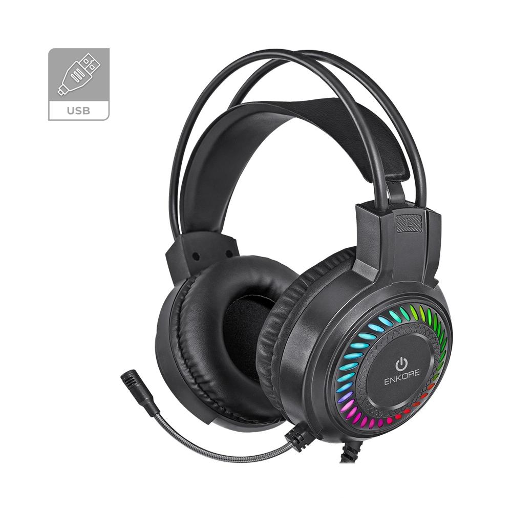 AUDIFONOS ENKORE FALCON ENTRADA USB