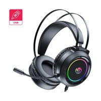 AUDIFONOS GAMER USB RGB CYBERTEL COMMANDER