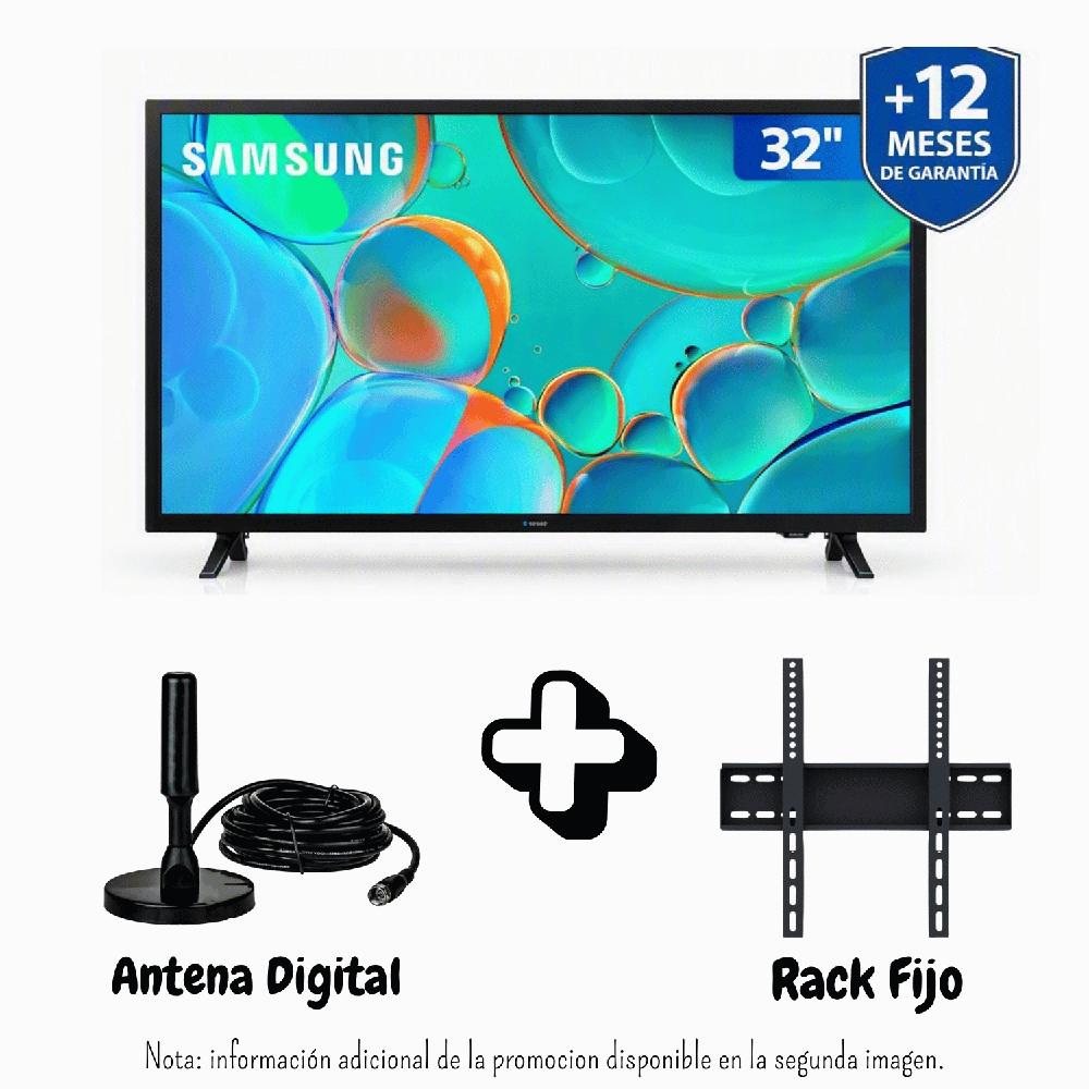 Televisor Samsung 32 Pulgadas HD Smart TV UN32H5000FGXPE Rack Fijo Antena digital