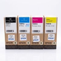 Kit Tinta Epson T49H Original CMYK Surecolor T3170X SCT3100X
