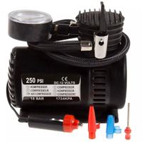Compresor Portatil Para Automotriz 250 PSI 12V