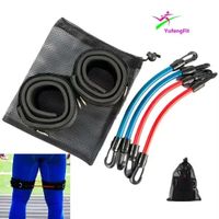 Correas de Tobillo con Ligas de Resistencia - Entrenamiento Funcional de Velocidad y Coordinación