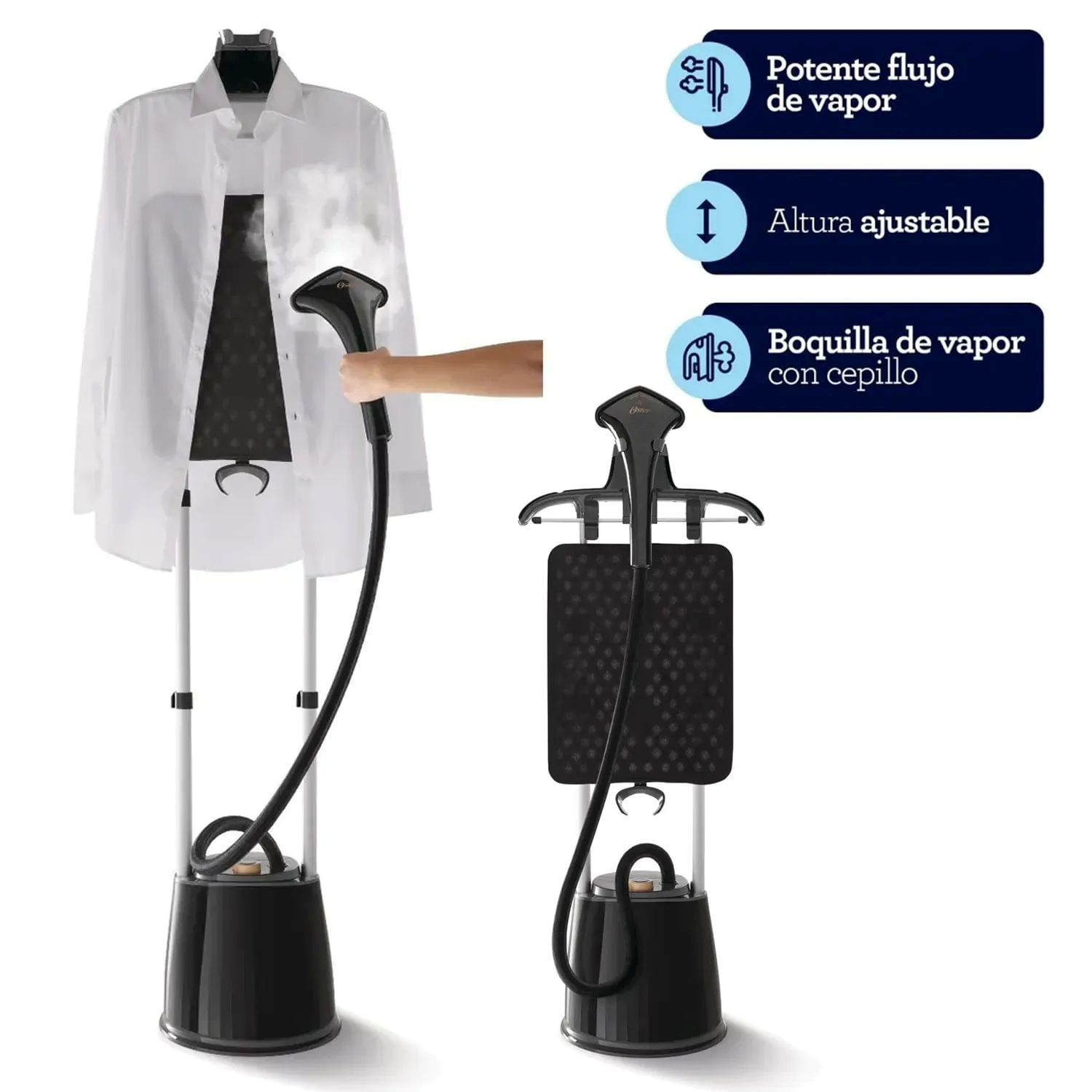 Vaporizador de prendas Oster GCSTGS7050 Negro