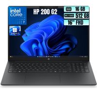 LAPTOP HP 200 G2 Intel Core 7 RAM 16GB SSD 512GB -D61M2LT-ABM
