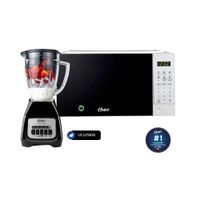 Combo Horno Microondas Digital 20 litros y Licuadora 1.5 Litros BLSTKAG-BPB
