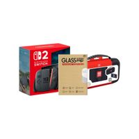 Consola Nintendo Switch 2 con Estuche y Mica de Vidrio Templado