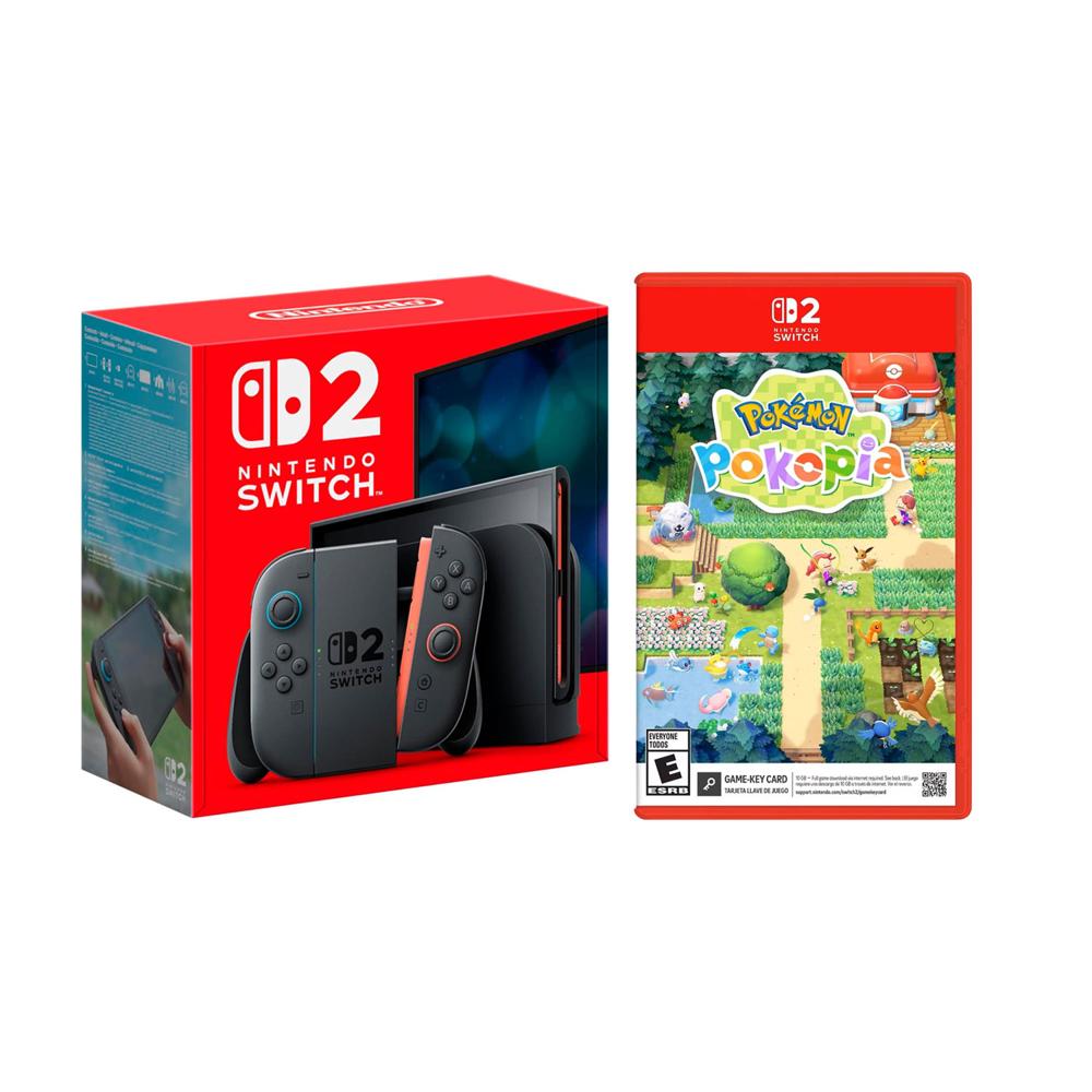 Consola Nintendo Switch 2 y Pokémon Pokopia
