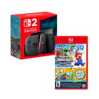 Consola Nintendo Switch 2 256GB y Super Mario Bros Wonde Meetup in Bellabel Park