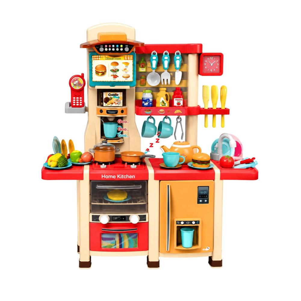 Cocina Infantil Interactiva con Horno, Lavadero y Accesorios