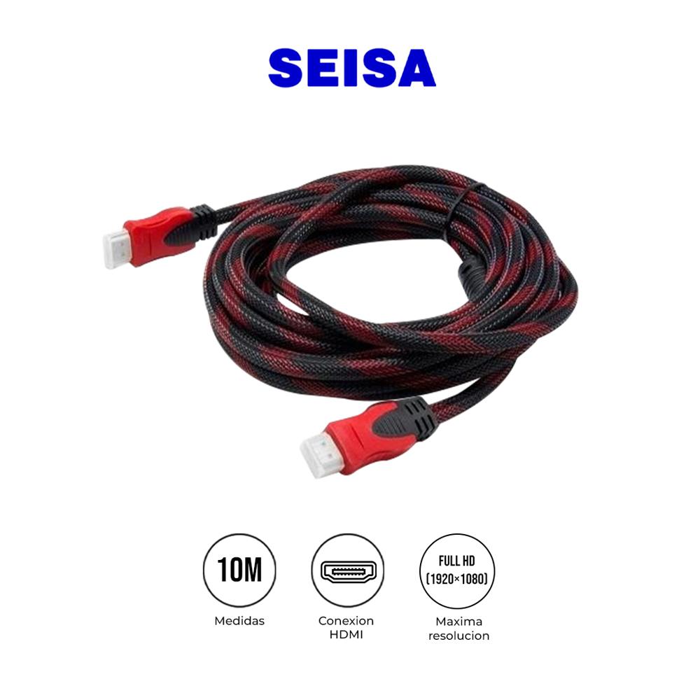 Cable HDMI XC-FH 10 Metros 4K HDMI 2.0 18Gbps Mallado con Fi