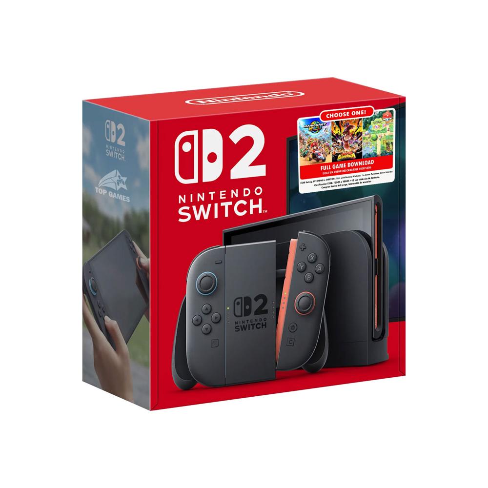 Consola Nintendo Switch 2 256GB Negro Choose One Elige Uno