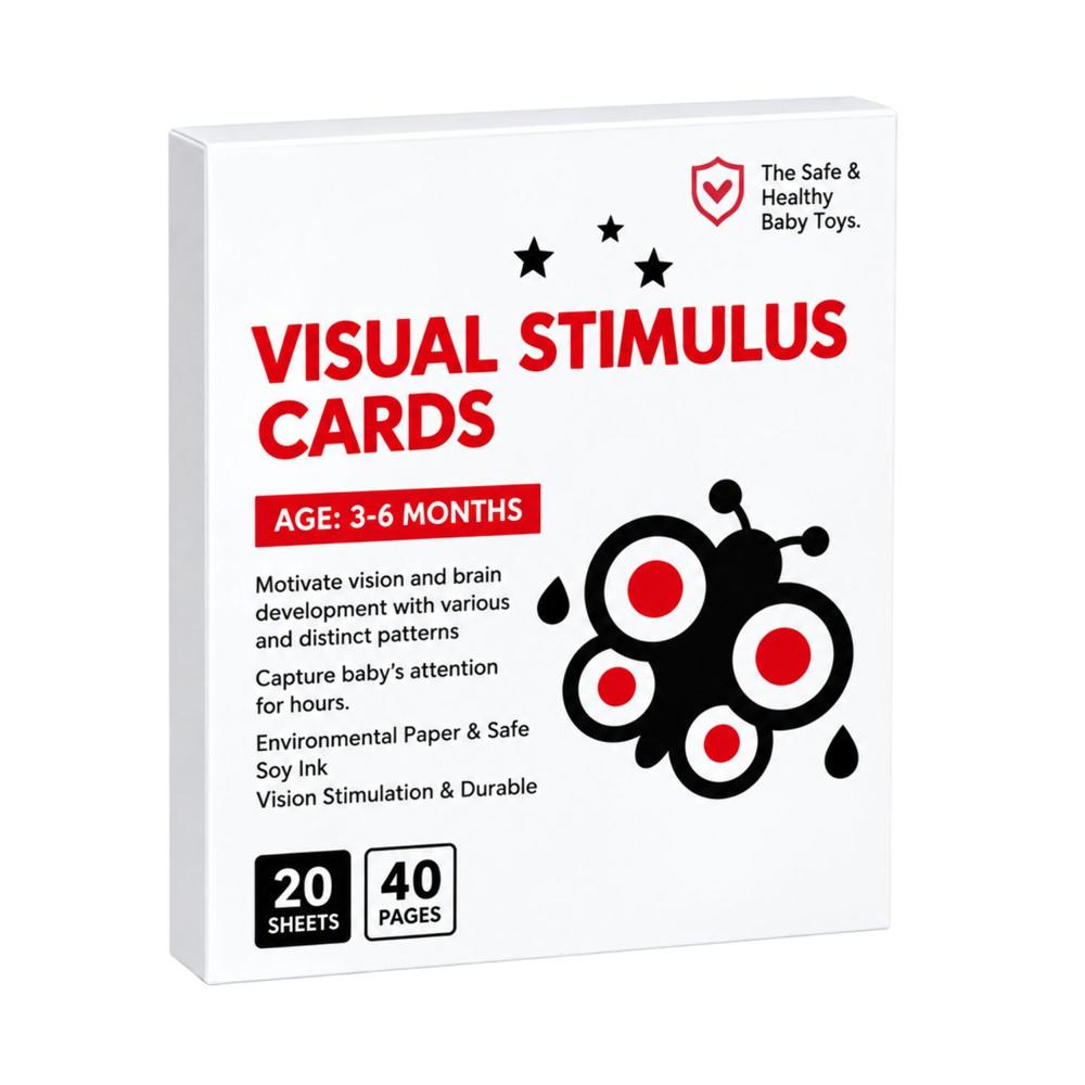 Tarjetas de Estimulación Visual 3 a 6 Meses